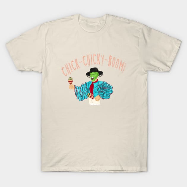 The Mask-Chicky Boom! T-Shirt by elifbilgin